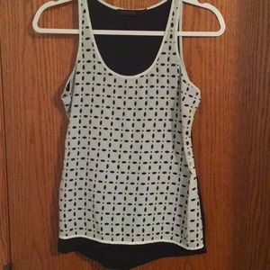 The Limited Laser Cut Tank Blouse